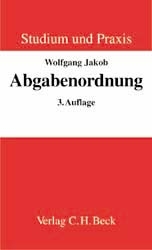 Abgabenordnung - Wolfgang Jakob