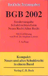 Bürgerliches Gesetzbuch 2002