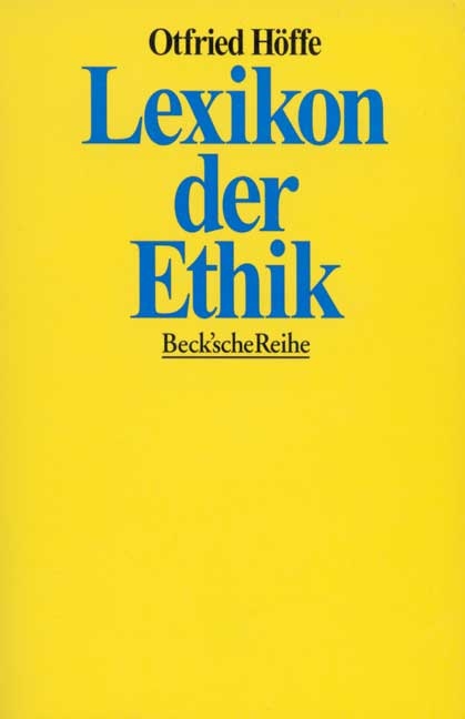 Lexikon der Ethik - 