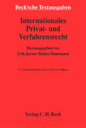 Internationales Privat- und Verfahrensrecht - 