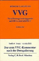 Versicherungsvertragsgesetz (VVG) - Wolfgang Römer, Theo Langheid