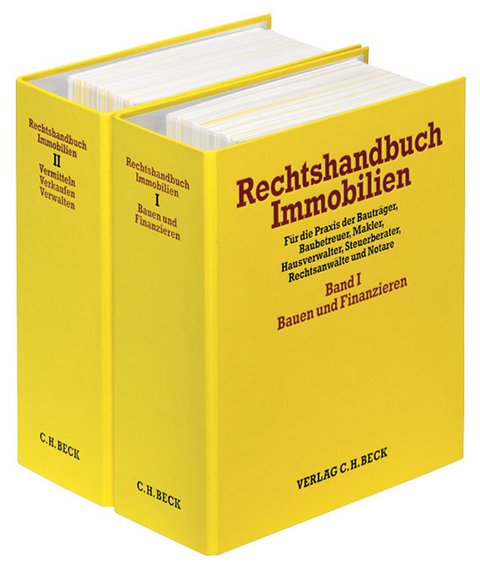 Rechtshandbuch Immobilien Bände I und II - 