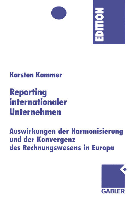 Reporting internationaler Unternehmen - Karsten Kammer