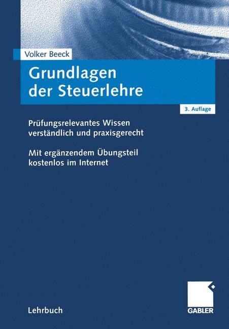 Grundlagen der Steuerlehre - Volker Beeck