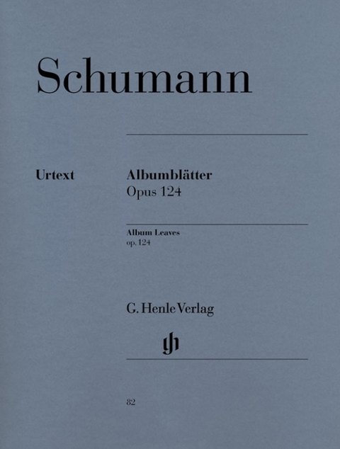 Robert Schumann - Albumblätter op. 124 - 