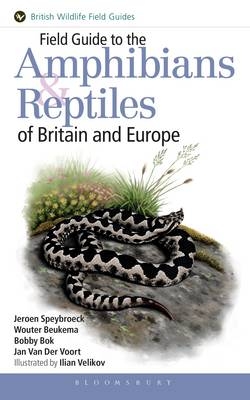 Field Guide to the Amphibians and Reptiles of Britain and Europe - Jeroen Speybroeck, Wouter Beukema, Bobby Bok, Jan van der Voort