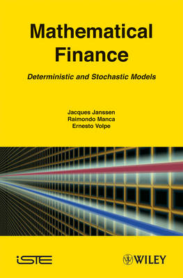 Mathematical Finance - Jacques Janssen, Raimondo Manca, Ernesto Volpe