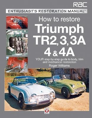 Triumph Tr2, 3, 3a, 4 & 4a - Enthusiast's Restoration Manual - Roger Williams