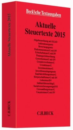 Aktuelle Steuertexte 2015