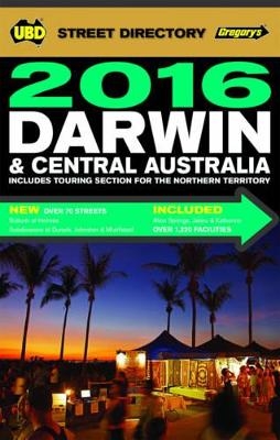 Darwin & Central Australia Street Directory 7th ed -  UBD Gregory's