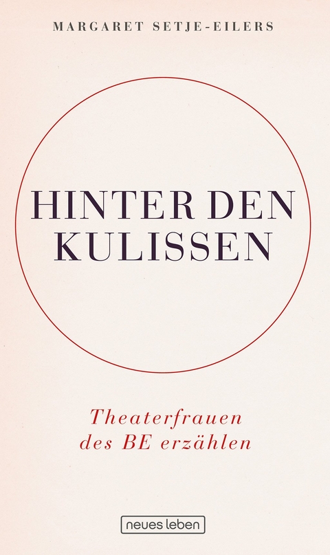 Hinter den Kulissen - Margaret Setje-Eilers