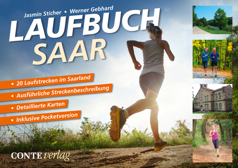 Laufbuch Saar - Jasmin Sticher, Werner Gebhard