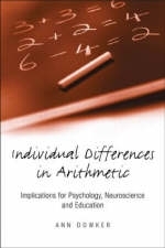 Individual Differences in Arithmetic - Ann Dowker