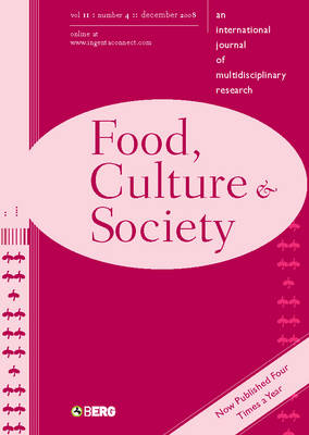 Food, Culture and Society - 