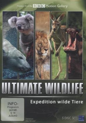 Ultimate Wildlife - Expedition Wilde Tiere, 5 DVDs