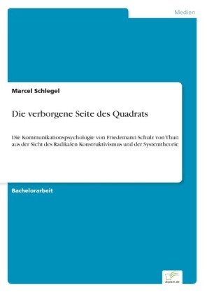 Die verborgene Seite des Quadrats - Marcel Schlegel