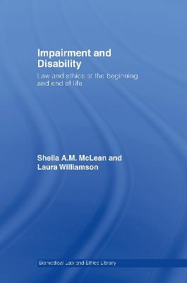 Impairment and Disability - Sheila McLean, Laura Williamson