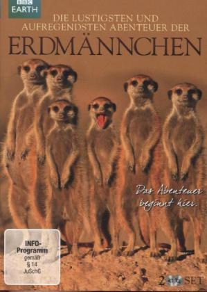 Die lustigsten und aufregendsten Abenteuer der Erdmännchen, 2 DVD