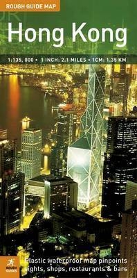 The Rough Guide Map Hong Kong -  Rough Guides