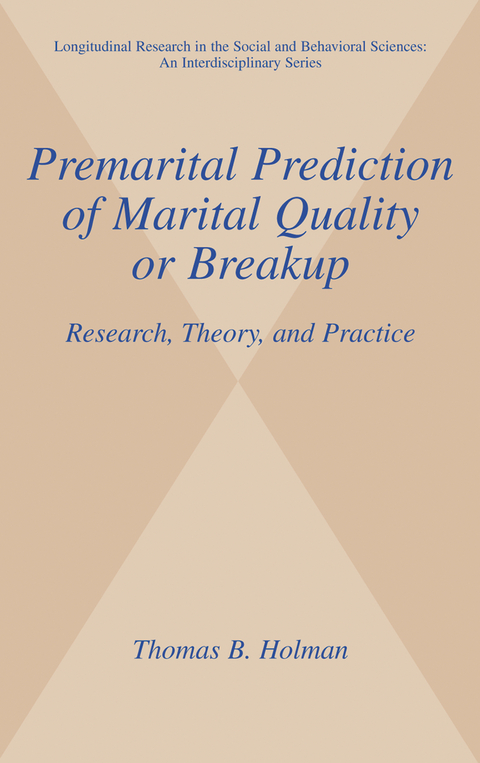 Premarital Prediction of Marital Quality or Breakup -  Thomas B. Holman