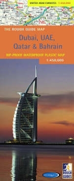 The Rough Guide Map Dubai, United Arab Emirates, Qatar and Bahrain -  Rough Guides