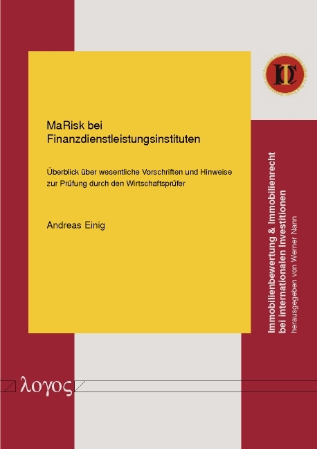 MaRisk bei Finanzdienstleistungsinstituten - Andreas Einig