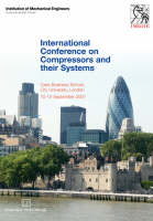 International Conference On Compressors and their Systems -  Institution of Mechanical Engineers