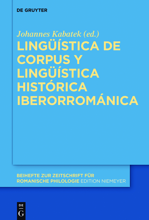 Lingüística de corpus y lingüística histórica iberorrománica - 