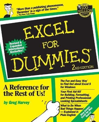 Excel For Dummies - Greg Harvey