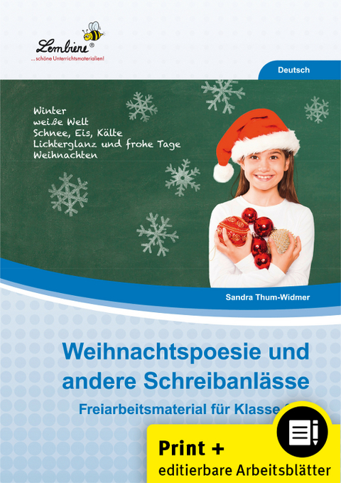 Weihnachtspoesie und andere Schreibanlässe - Sandra Thum-Widmer