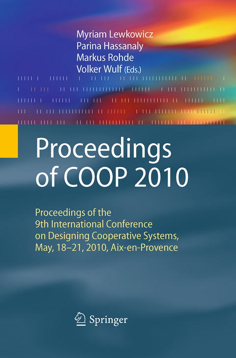 Proceedings of COOP 2010 - 