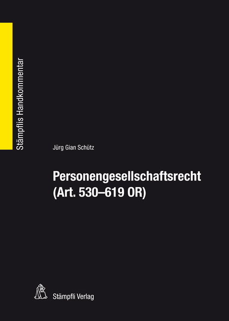 Personengesellschaftsrecht - 