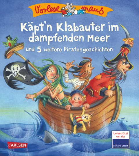 VORLESEMAUS 11: Käpt'n Klabauter im dampfenden Meer - Tobias Bungter