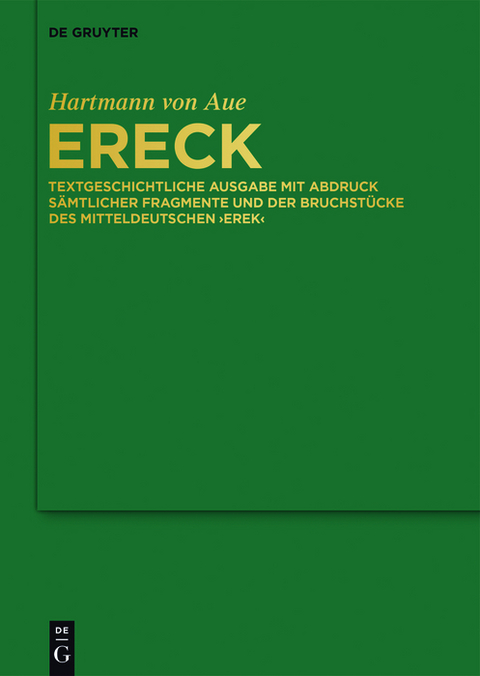 Ereck -  Hartmann von Aue