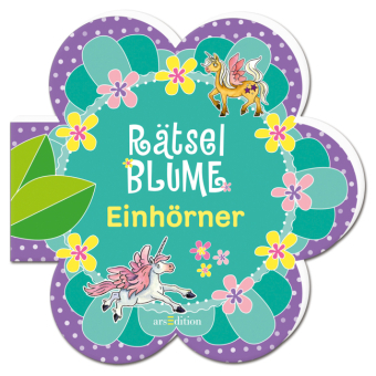 Rätselblume Einhörner