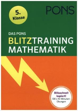 Das PONS Blitztraining Mathematik 5. Klasse