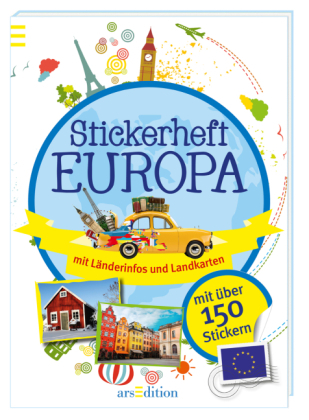 Stickerheft Europa - Petra Bachmann