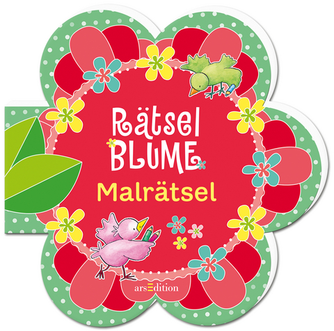 Rätselblume Malrätsel