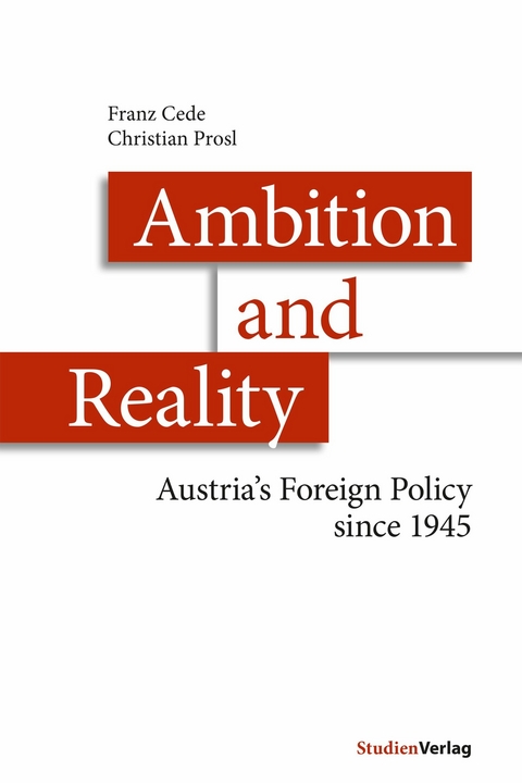 Ambition and Reality - Franz Cede, Christian Prosl