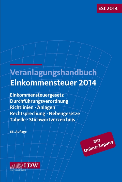 Veranlagungshandbuch Einkommensteuer 2014 - 