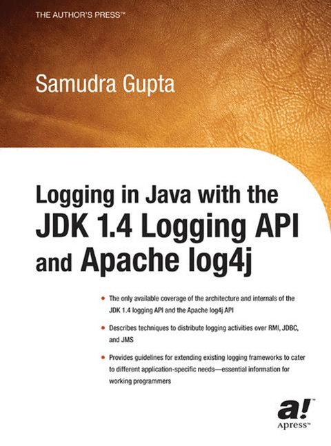 Logging in Java with JDK 1.4 Logging API and Apache log4j -  Samudra Guptra