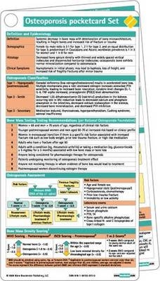 Osteoporosis Pocketcard Set -  BBP