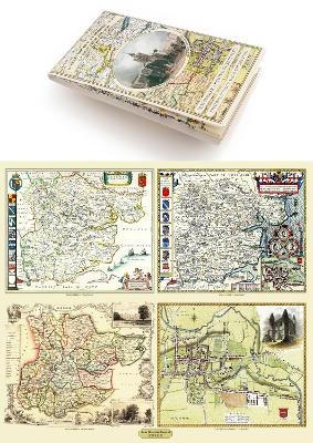 Essex 1610 – 1836 – Fold Up Map that features a collection of Four Historic Maps, John Speed’s County Map 1610, Johan Blaeu’s County Map of 1648, Thomas Moules County Map of 1836 and a Plan of Colchester 1805 by Cole and Roper. -  Mapseeker Publishing Ltd.