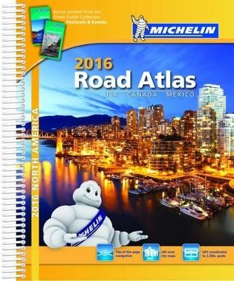 USA, Canada, Mexico Atlas 2016 -  Michelin