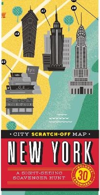 City Scratch-off Map: New York - Christina Henry De Tessan