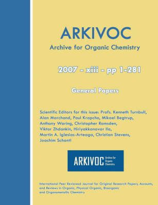 Arkivoc 2007 (XIII) General Papers - 