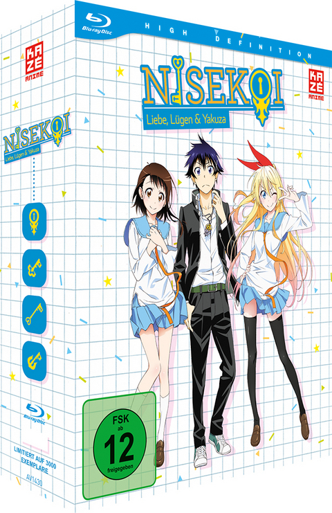 Nisekoi - Blu-ray Vol. 1 + Sammelschuber - Akiyuki Shinbo, Naoyuki Tatsuwa