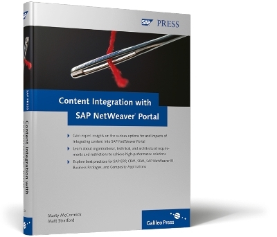 Content Integration with SAP NetWeaver Portal - M. McCormick, M. Stratford