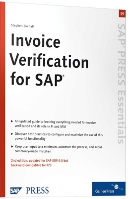 Invoice Verification for SAP - Stephen Birchall