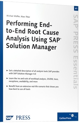 Performing End-to-End Root Cause Analysis Using SAP Solution Manager - Michael Klöffer, Marc Thier